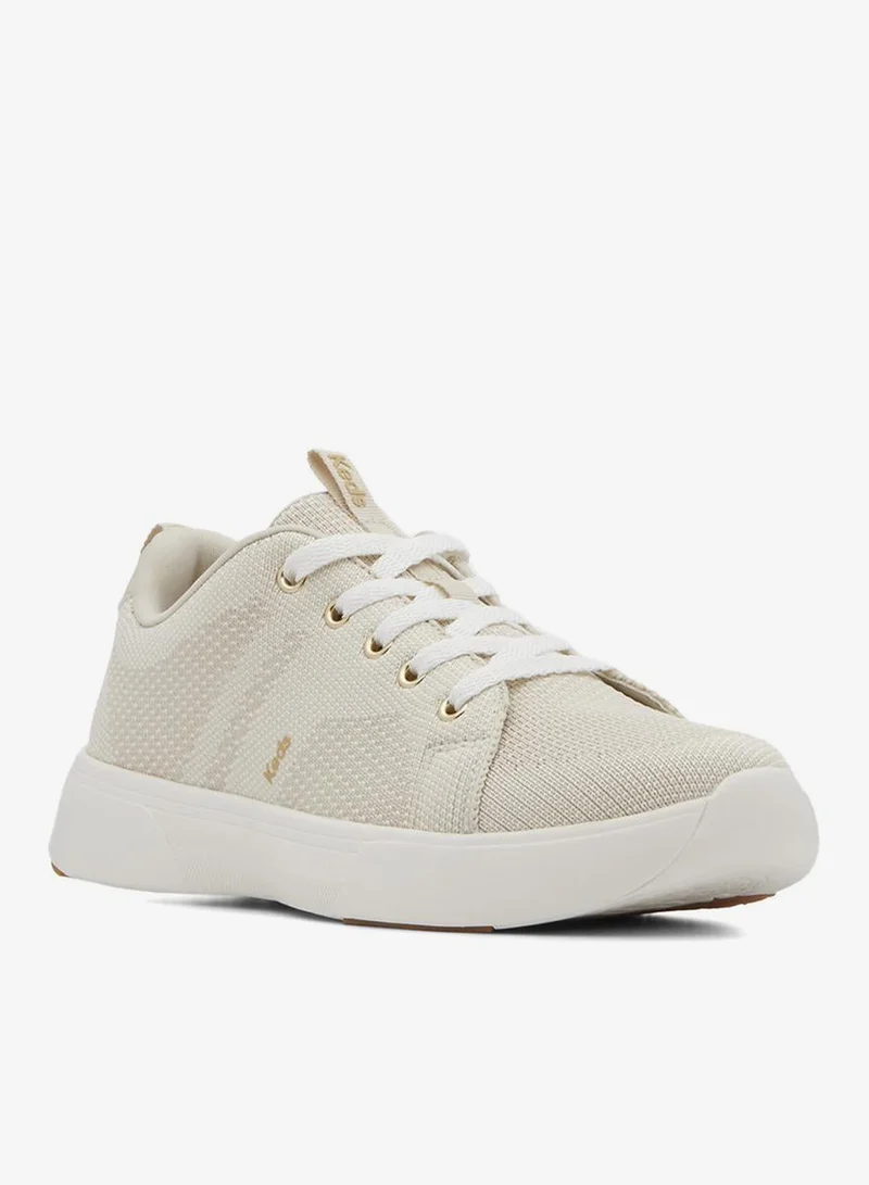 Keds Oatmeal Keds Women's BlissWalk Lace Up Casual Sneaker Cream for Women | Best Price UAE